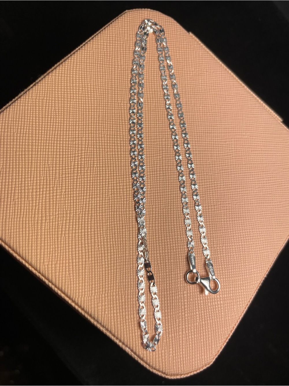 Sterling Silver Mariner Link Chain Necklace - Silver